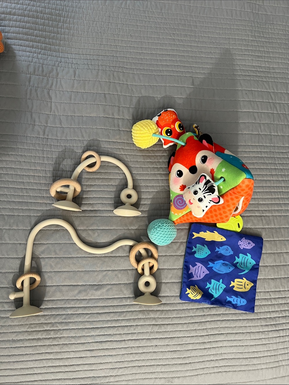 Colorful Plush Activity Toy for Kids - Multicolor